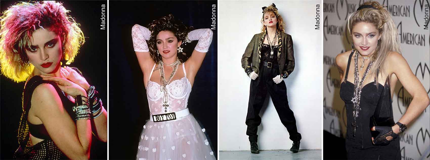 moda anos 80 feminina