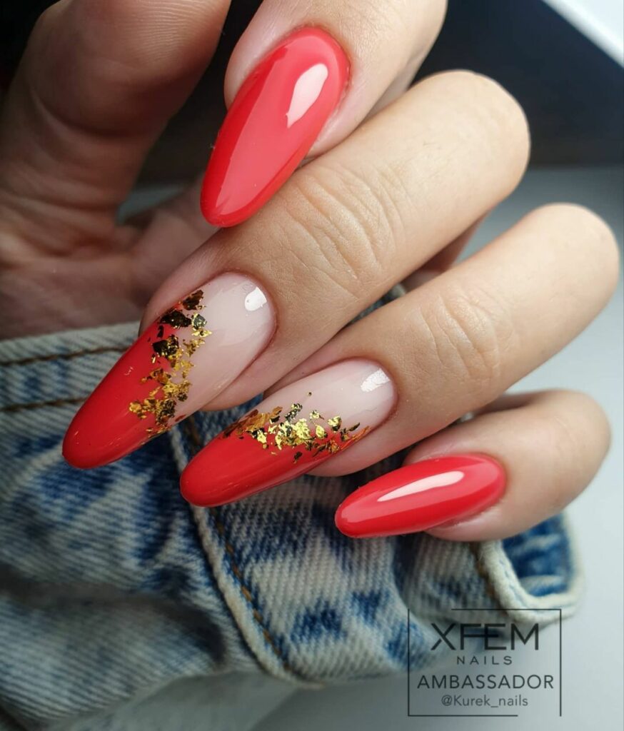 unha amendoada