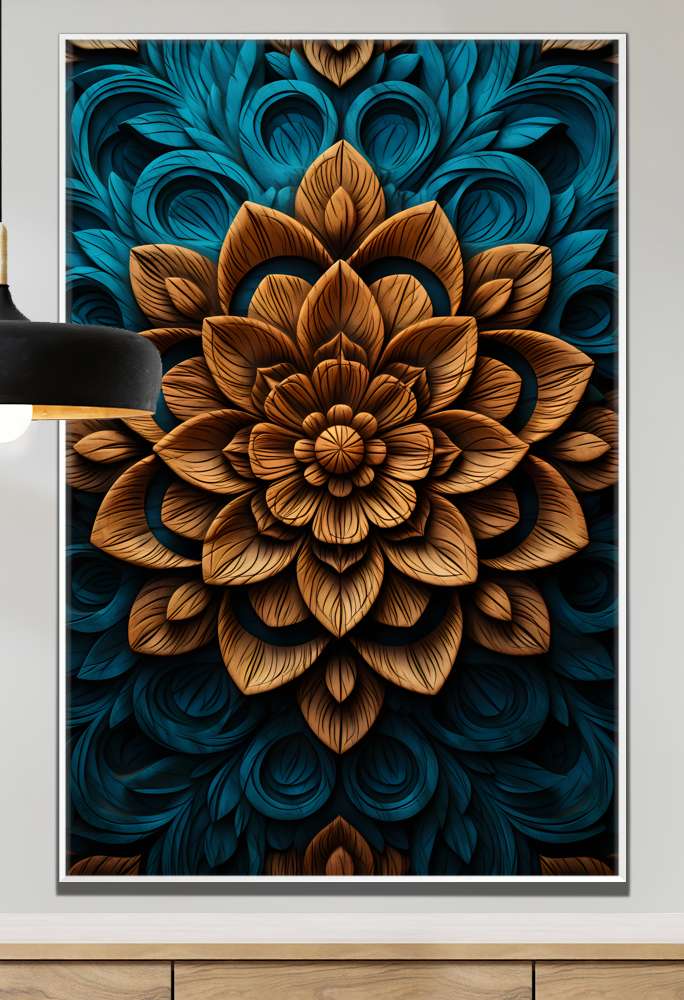 cores que combinam com azul e marrom