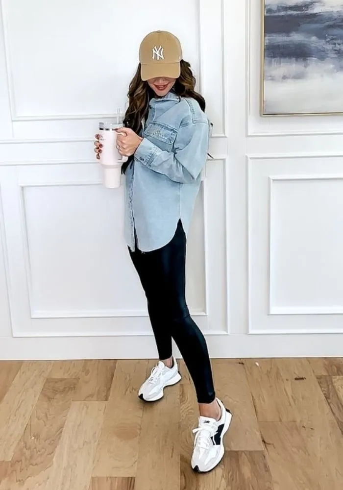 como usar legging com blusa curta