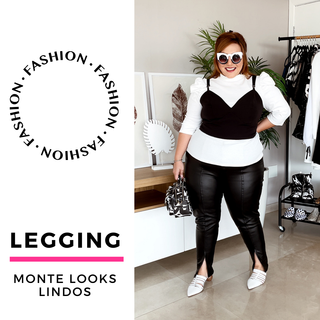 look trabalho com legging
