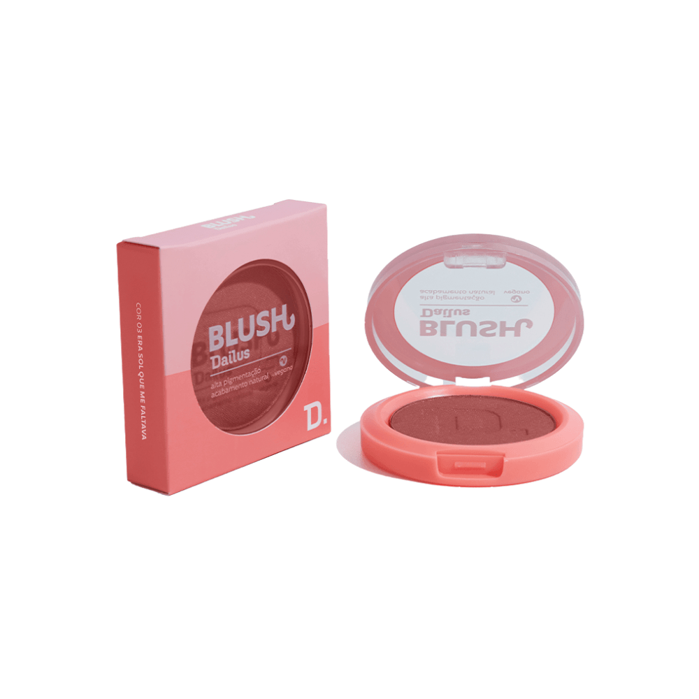 blush em pó rosa queimado