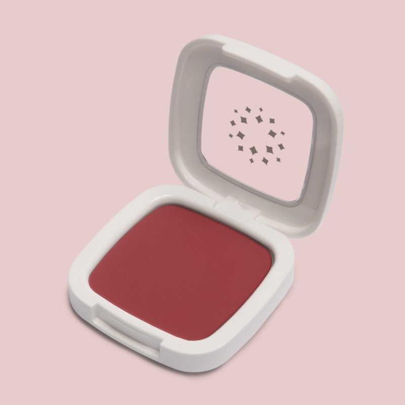 blush cremoso rosa queimado
