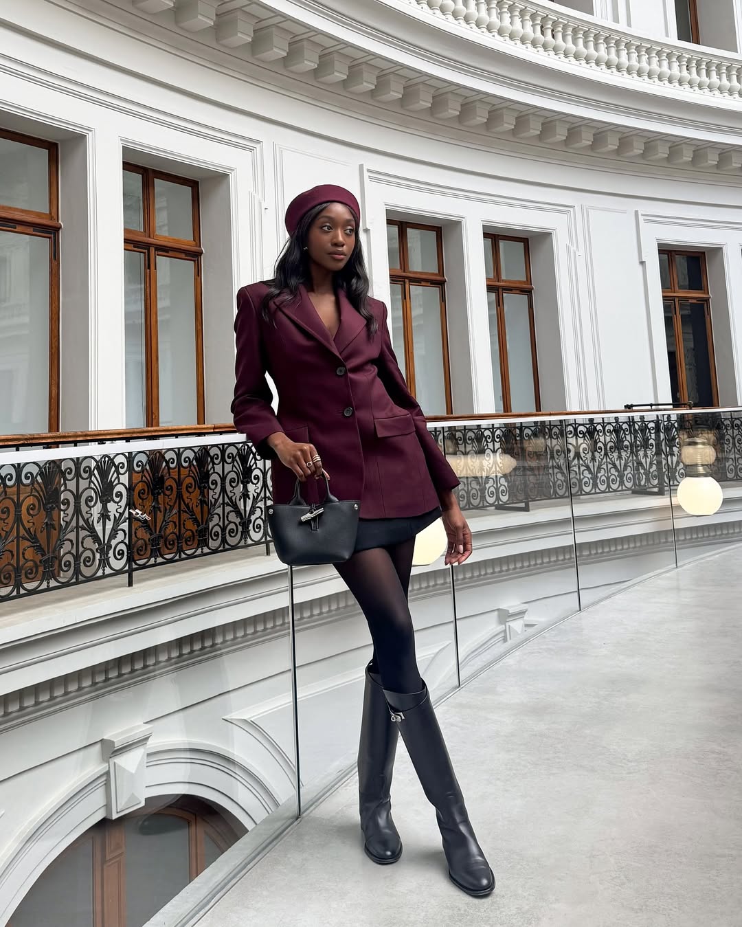 burgundy color
