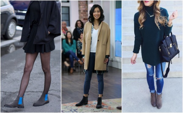 looks com bota chelsea