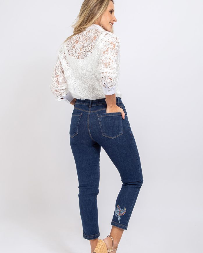 calça capri casual