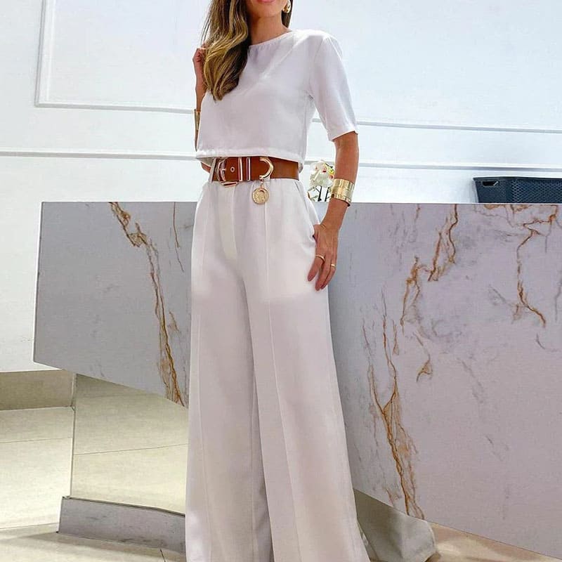 looks com calça cropped