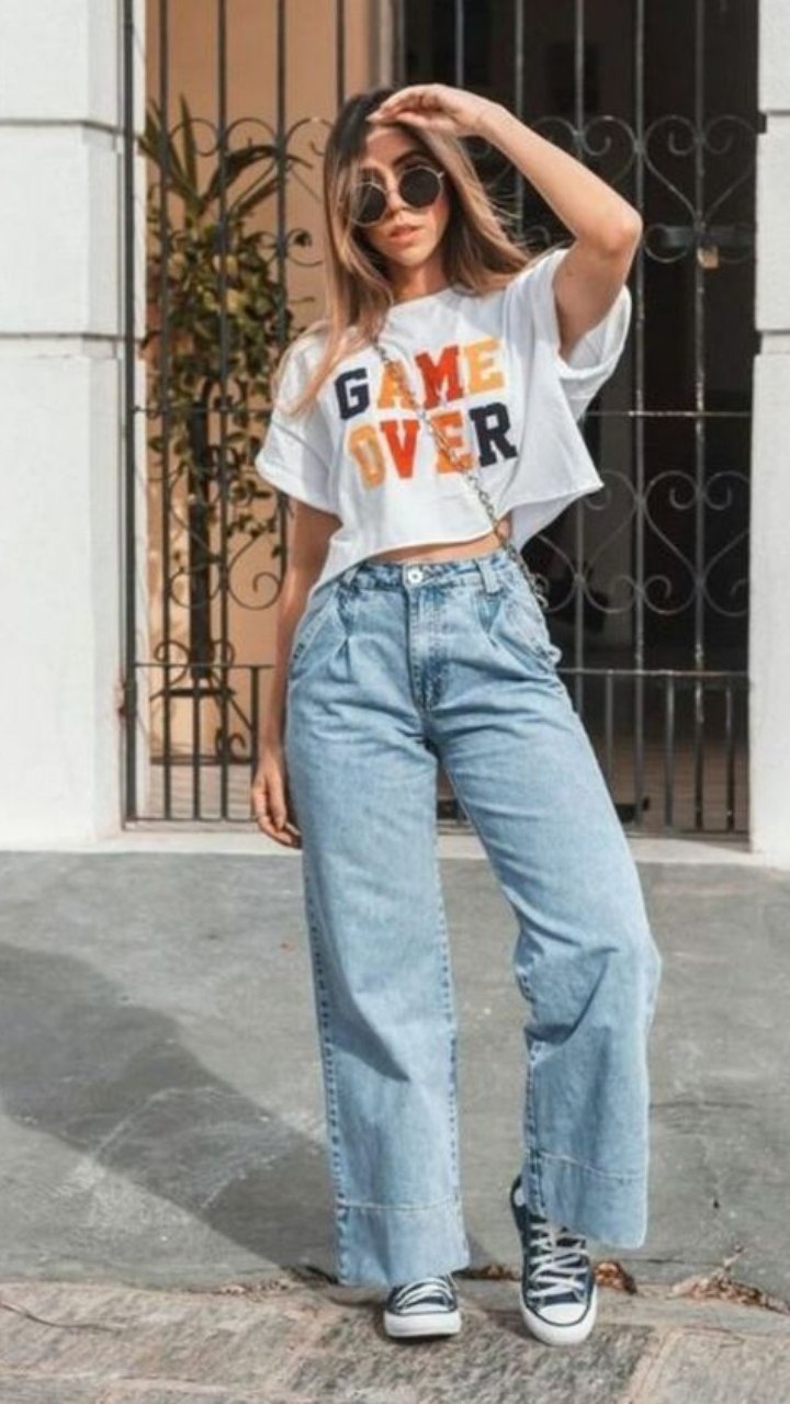 calça larga moletom