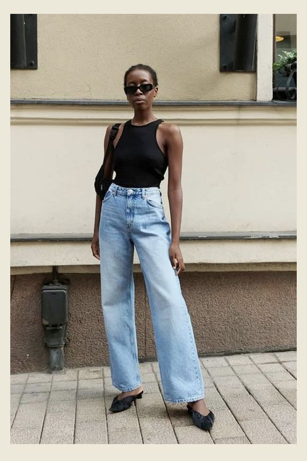 calça wide leg masculina