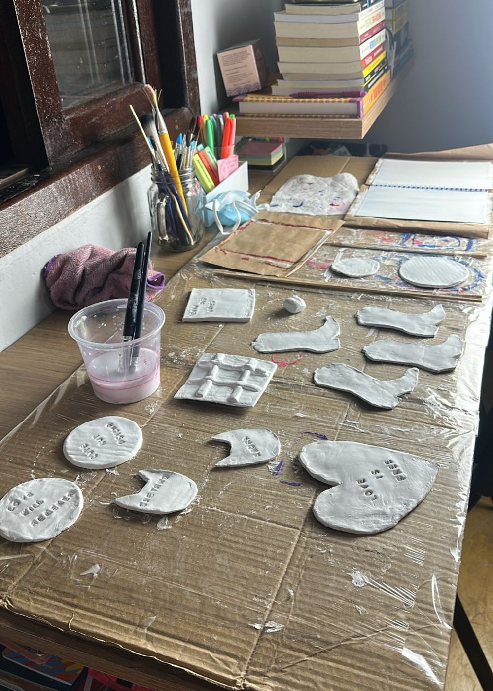 air dry clay artesanato