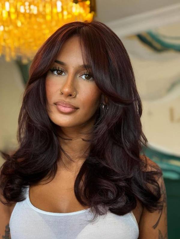 morena iluminada chocolate