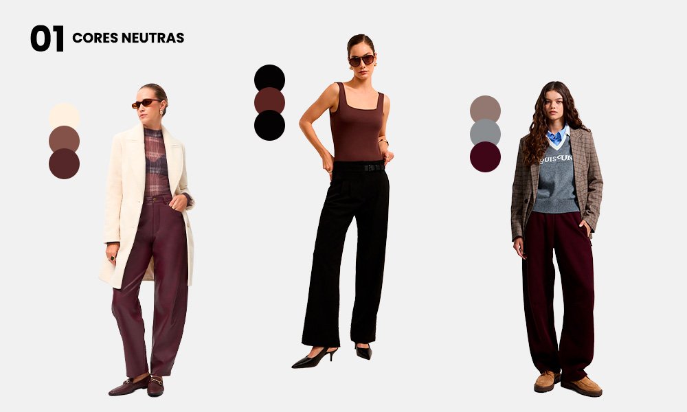 combinações de cores com marrom