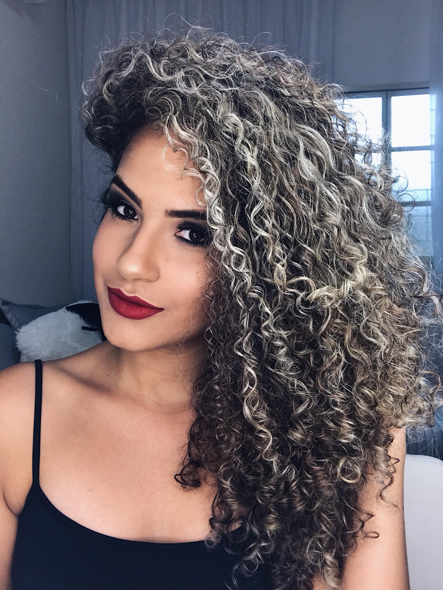 tintura cabelo cacheado