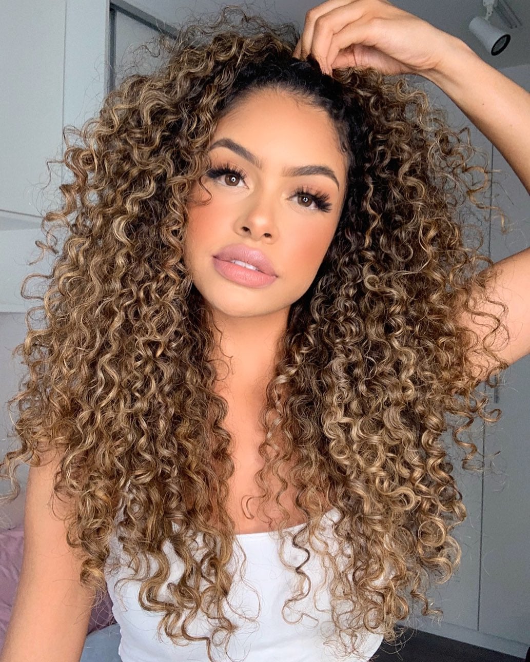 tintura cabelo cacheado