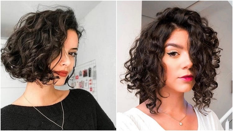 finalização cabelo cacheado curto