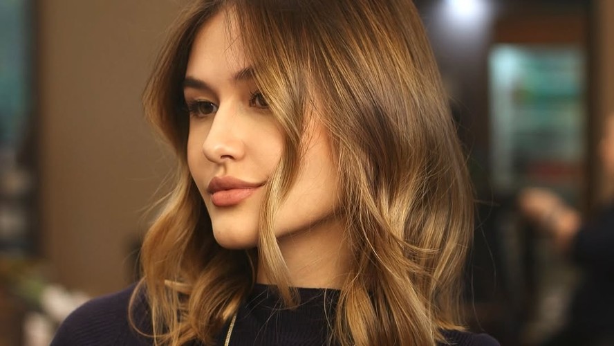 corte reto cabelo liso