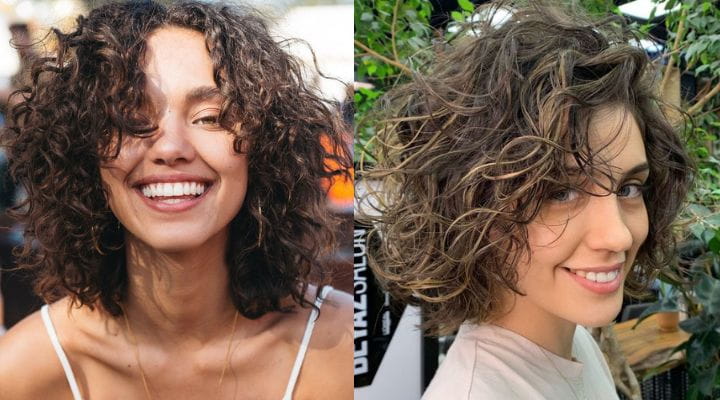 corte feminino curto para quem tem cabelo ondulado