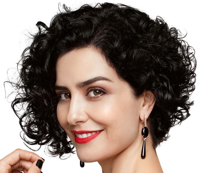 tendências corte cabelo ondulado curto