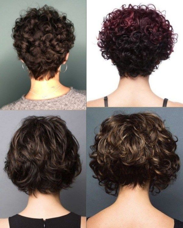 cabelo ondulado curto com franja