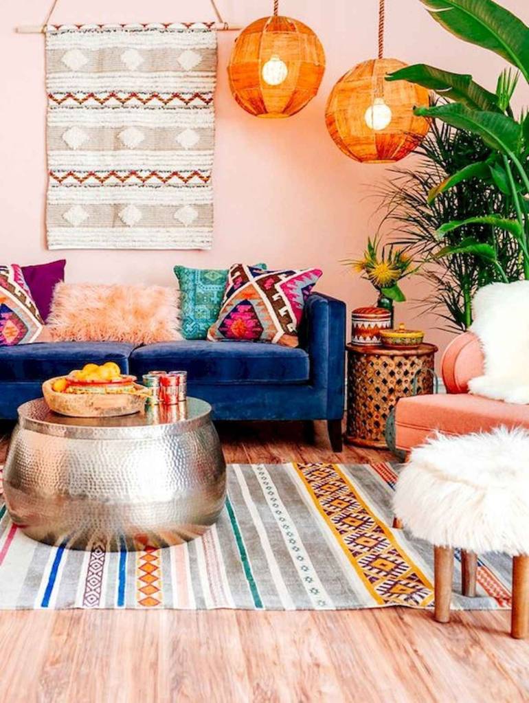 decoração boho para quarto