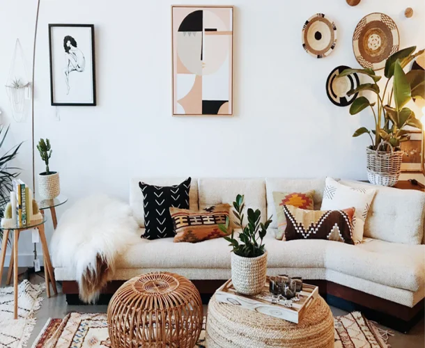 móveis boho