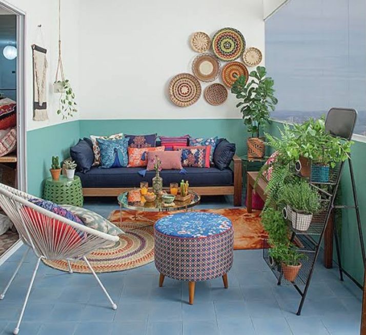 plantas na decoração boho