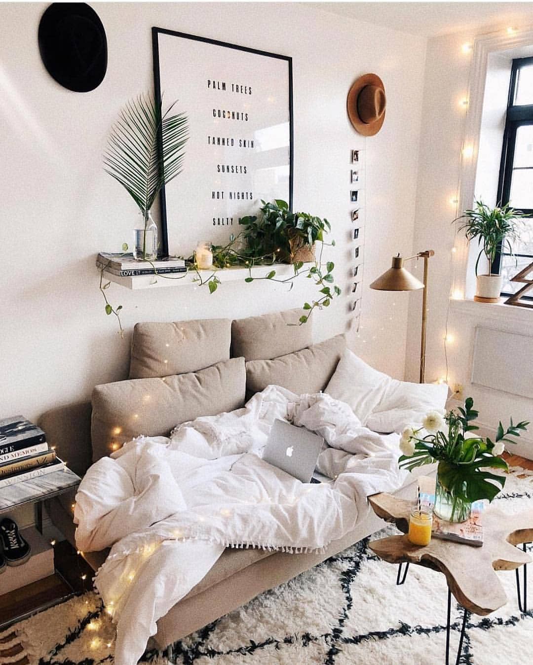 iluminação boho
