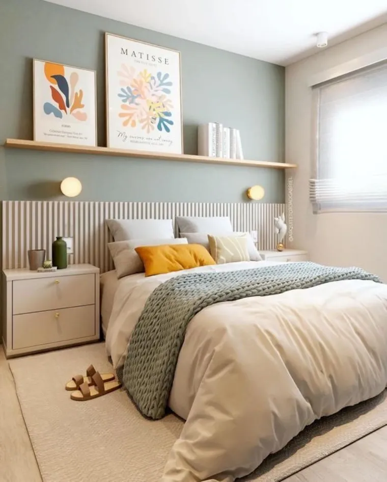 decoração quarto de casal moderno