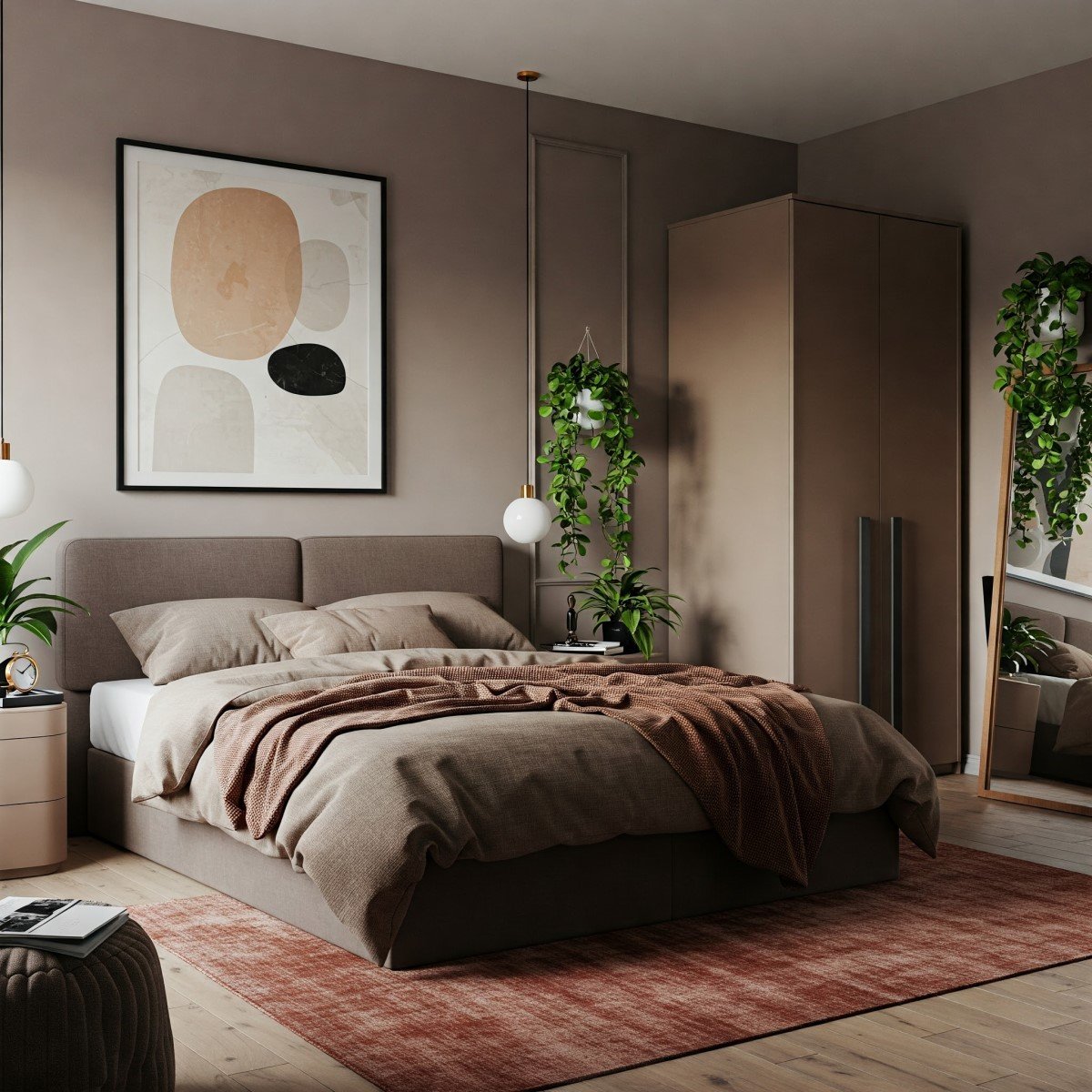 decoração quarto de casal romântico
