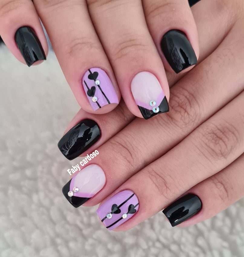 adesivos de unhas caseiros