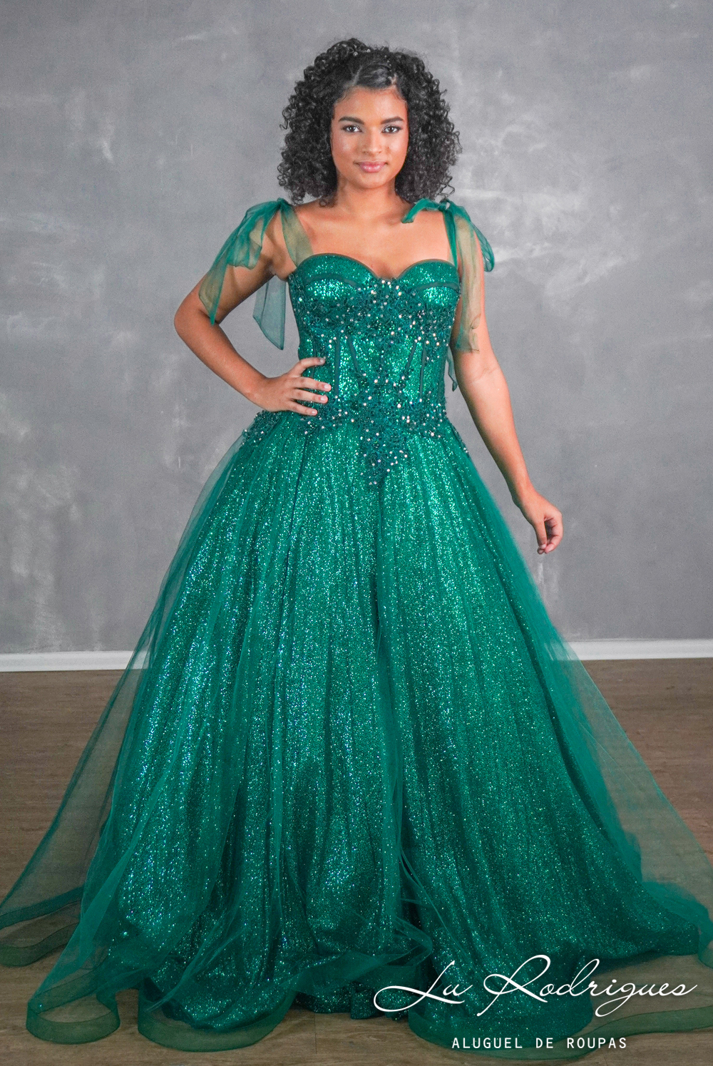 vestido de 15 anos azul
