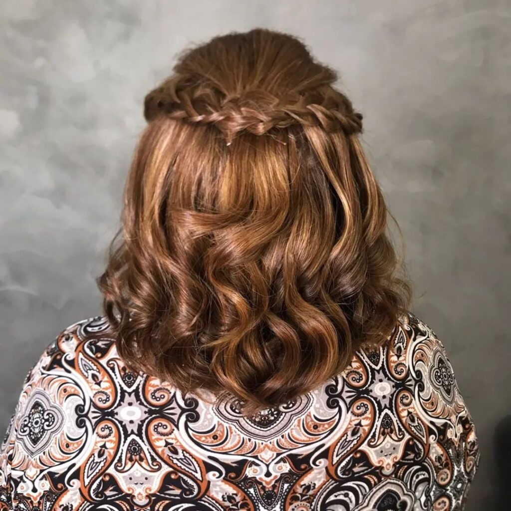 penteados fáceis para cabelo curto