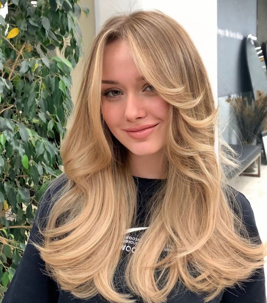 franja para cabelo cacheado