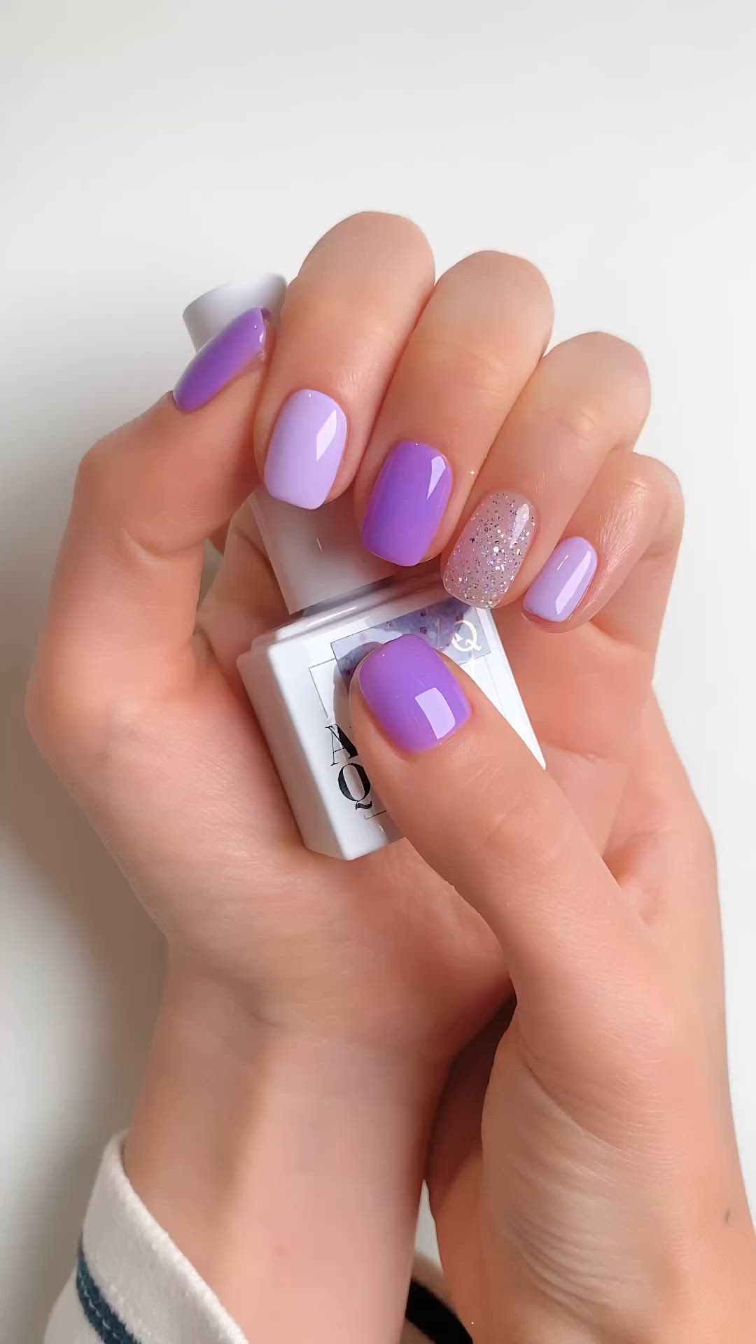 nail art minimalista unhas curtas
