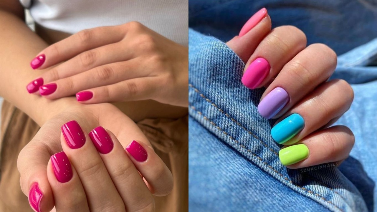 formato squoval unhas curtas