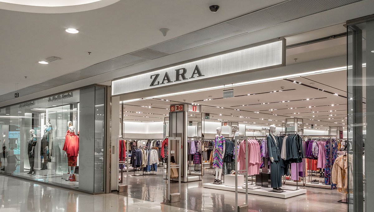 endereço loja zara