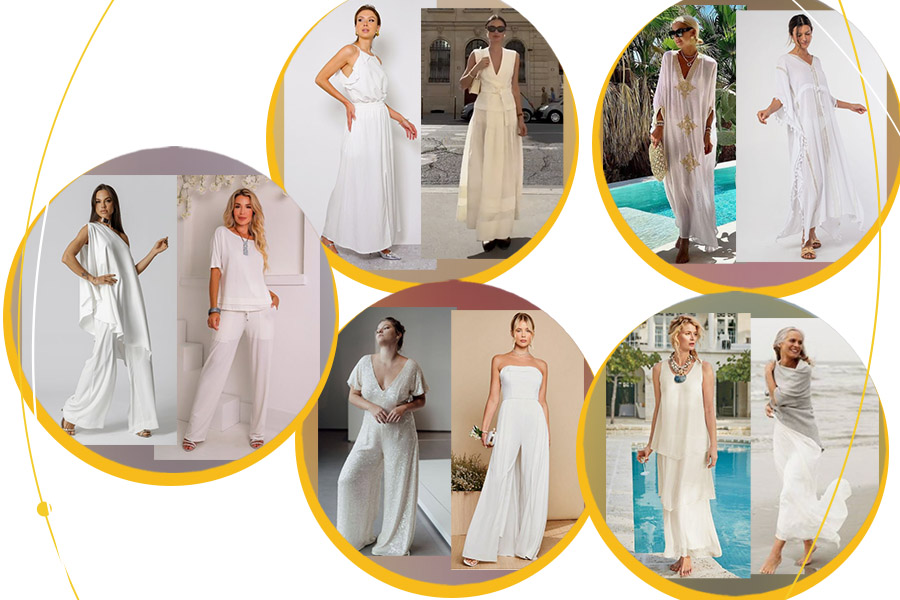 looks confortáveis ano novo praia