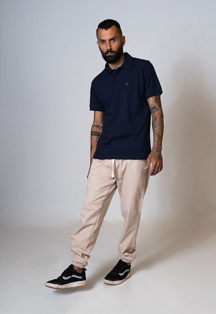 calça bege masculina 2026