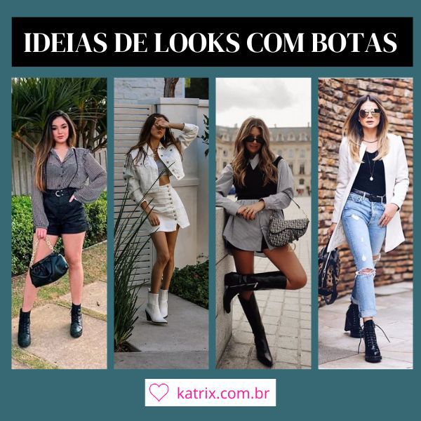 estilo com bota branca