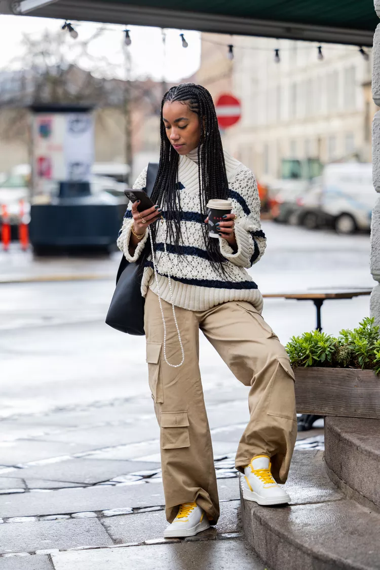 look calça cargo feminina