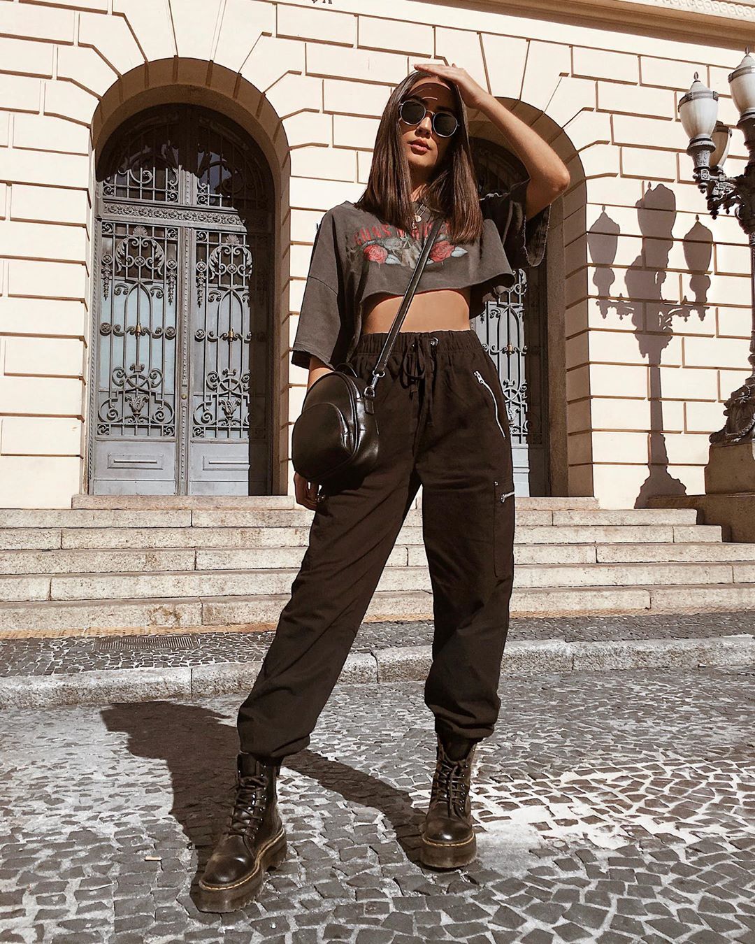 calça cargo jeans