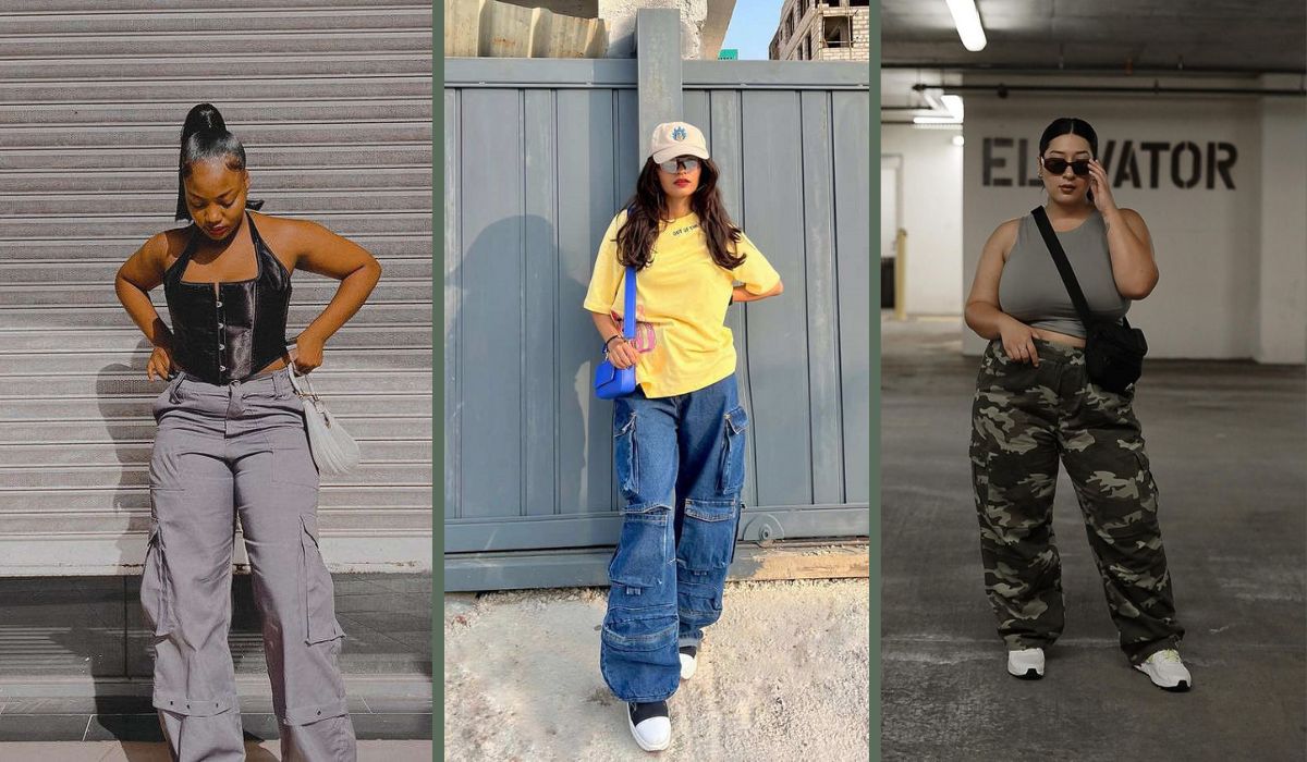 calça cargo street style