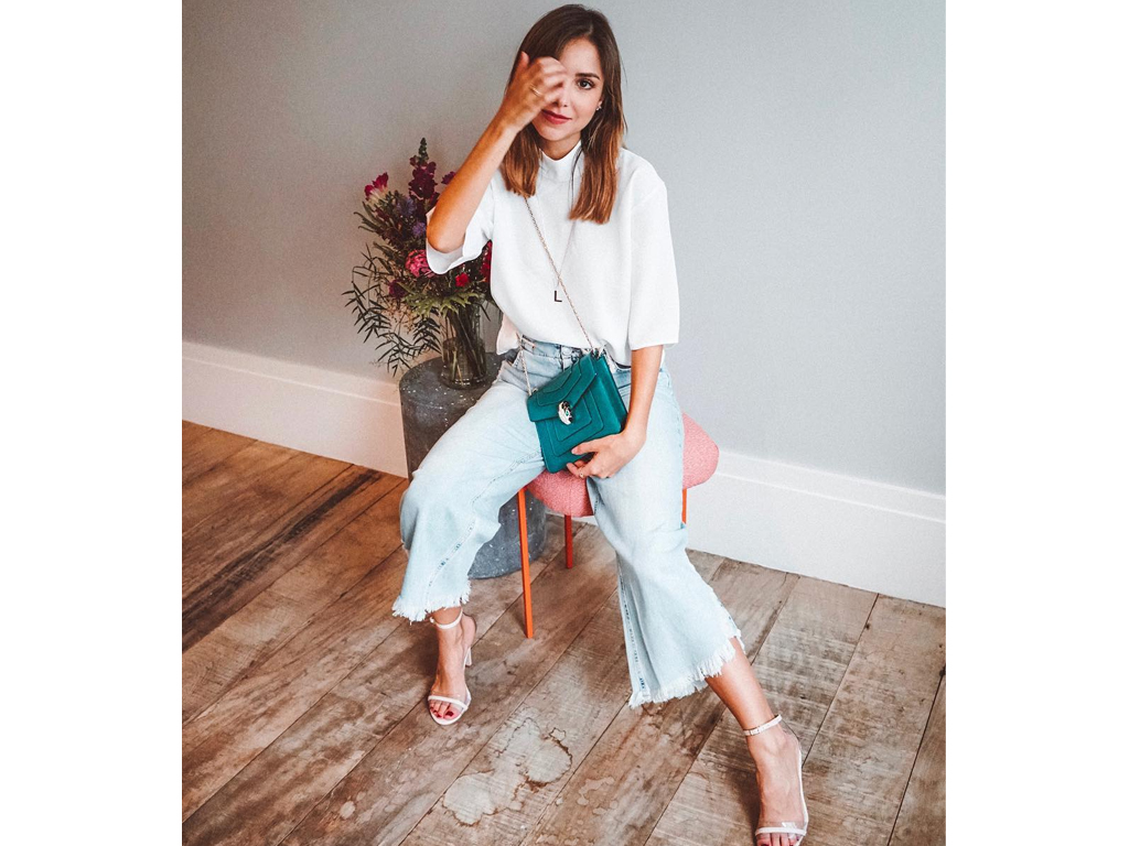 como usar calça flare jeans