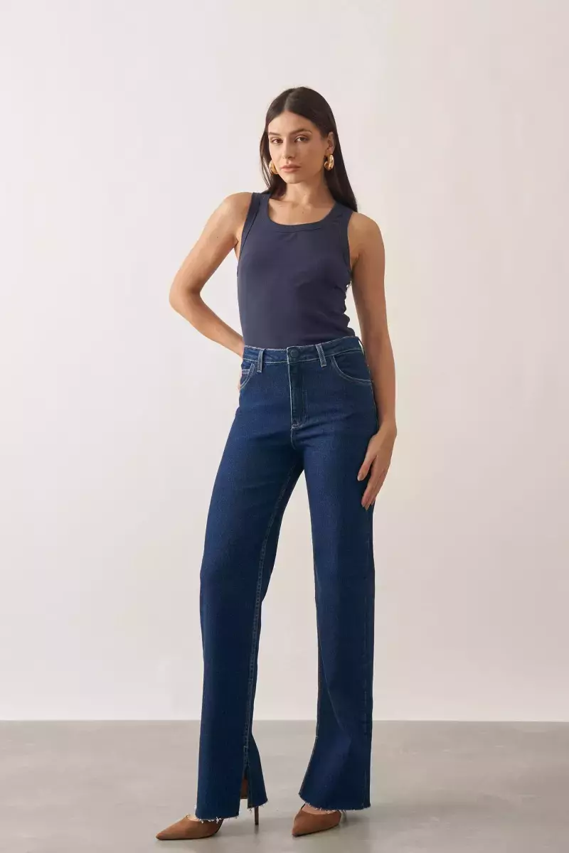 moda 2026 calça jeans