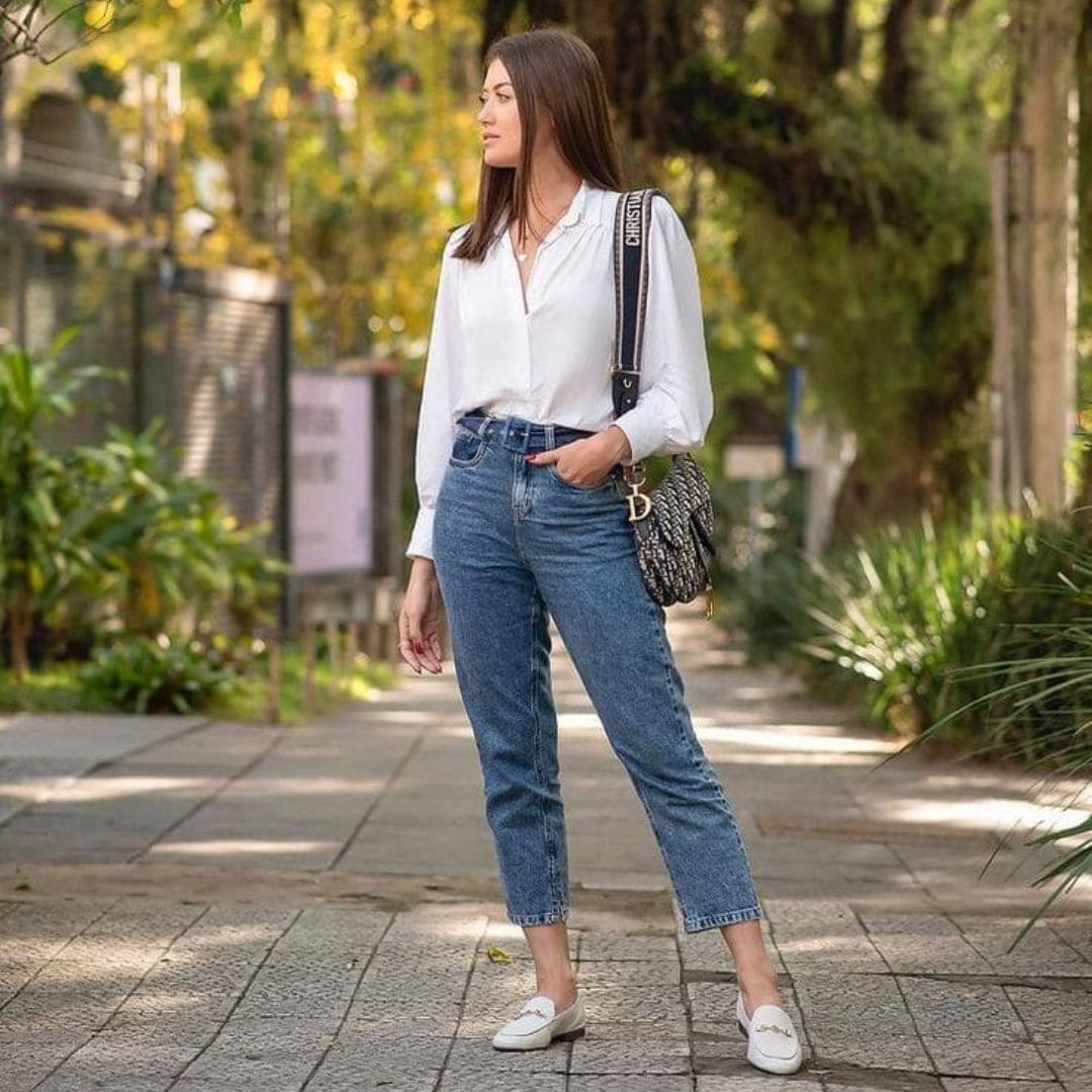 street style calça jeans