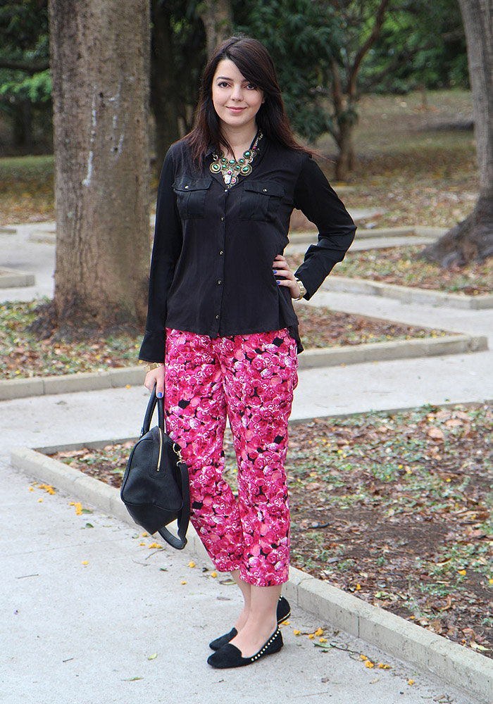 outfit calça rosa pink