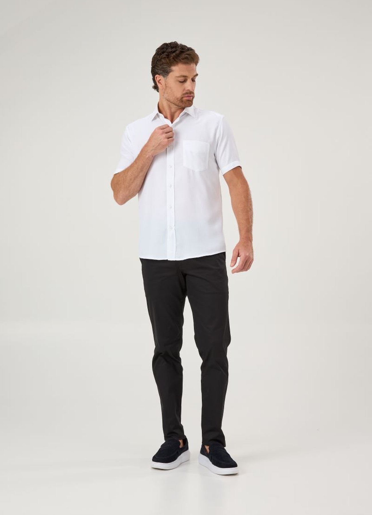 camisa oversized masculina manga curta