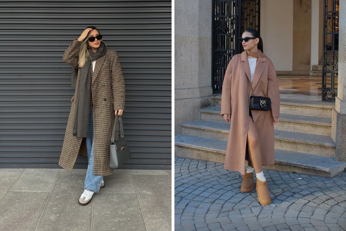 look casaco de pelúcia