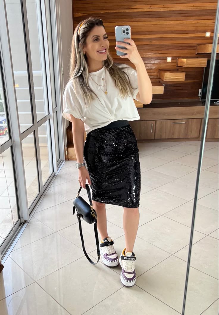 looks com brilho