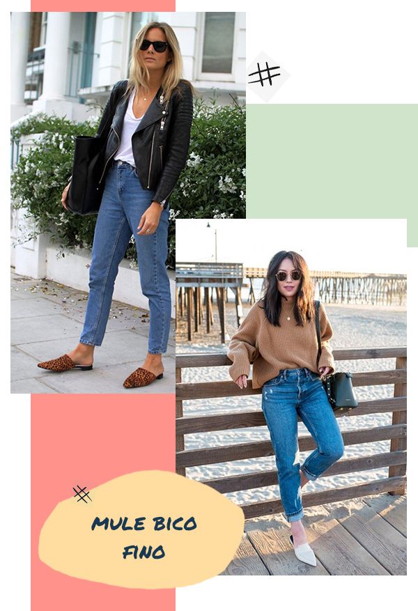 mule com vestido